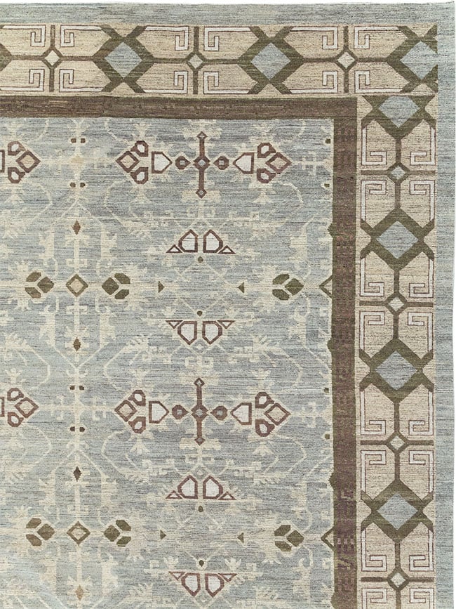 Modern East Turkestan Khotan Oversize Carpet, No.32395 - Galerie Shabab