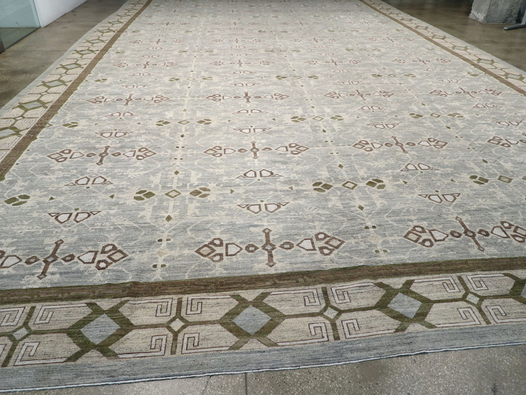 Modern East Turkestan Khotan Oversize Carpet, No.32395 - Galerie Shabab