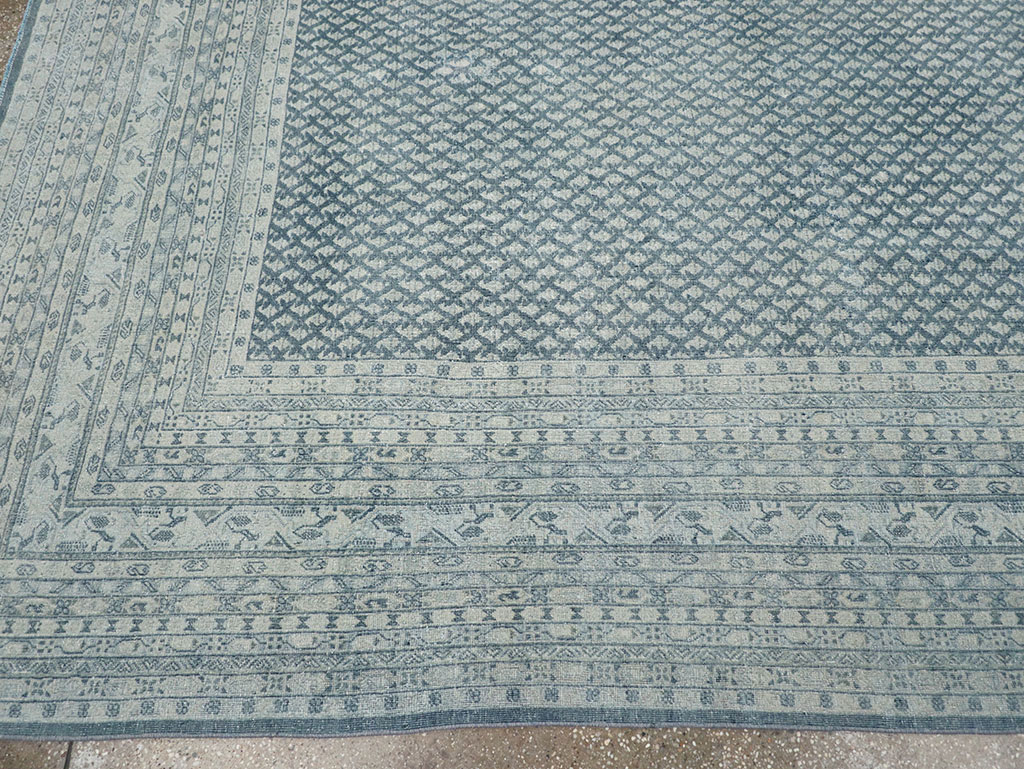 Vintage Persian Mir Room Size Carpet, No.32407 - Galerie Shabab