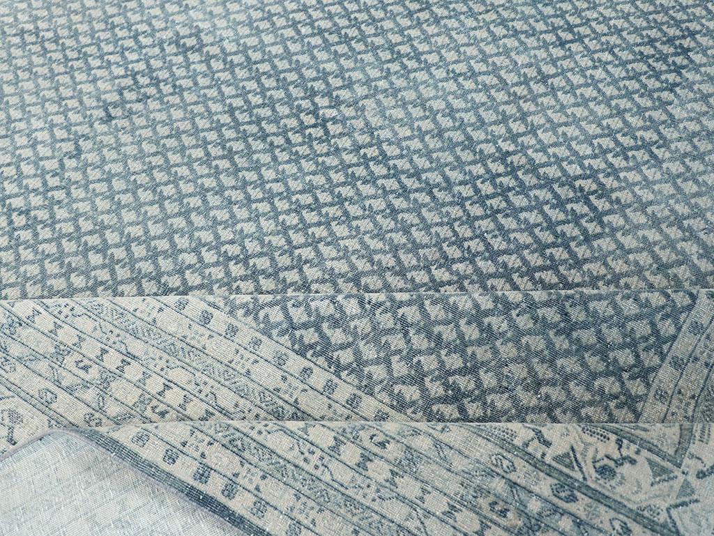 Vintage Persian Mir Room Size Carpet, No.32407 - Galerie Shabab