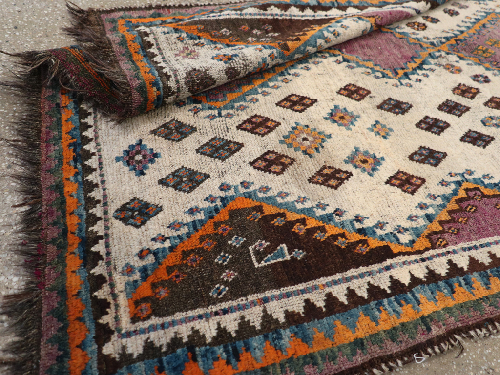 Vintage Persian Gabbeh Rug, No.32413 - Galerie Shabab
