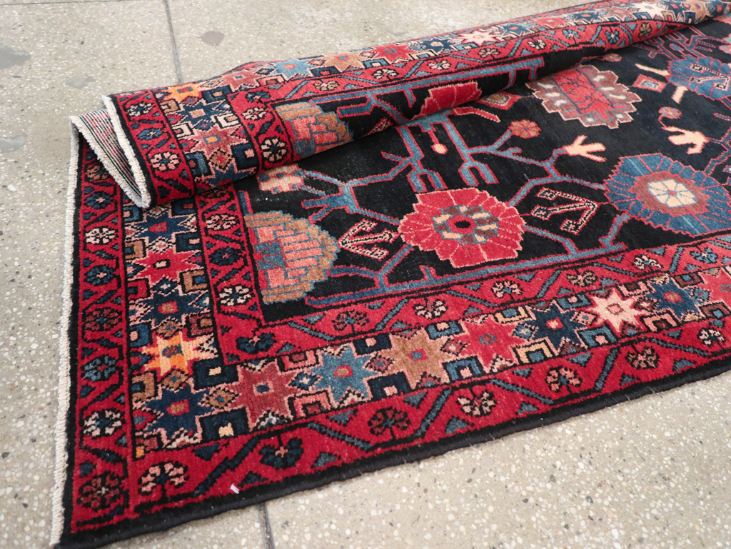 Vintage Persian Malayer Long Runner (Pair: 1 of 2), No.32424 - Galerie Shabab