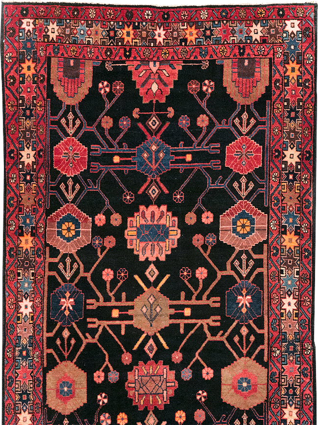 Vintage Persian Malayer Long Runner (Pair: 2 of 2), No.32425 - Galerie Shabab