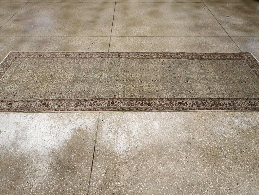 Vintage Persian Malayer Runner, No.32427 - Galerie Shabab