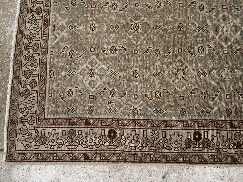 Vintage Persian Malayer Runner, No.32427 - Galerie Shabab