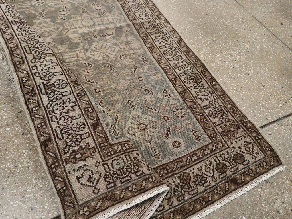 Vintage Persian Malayer Runner, No.32427 - Galerie Shabab