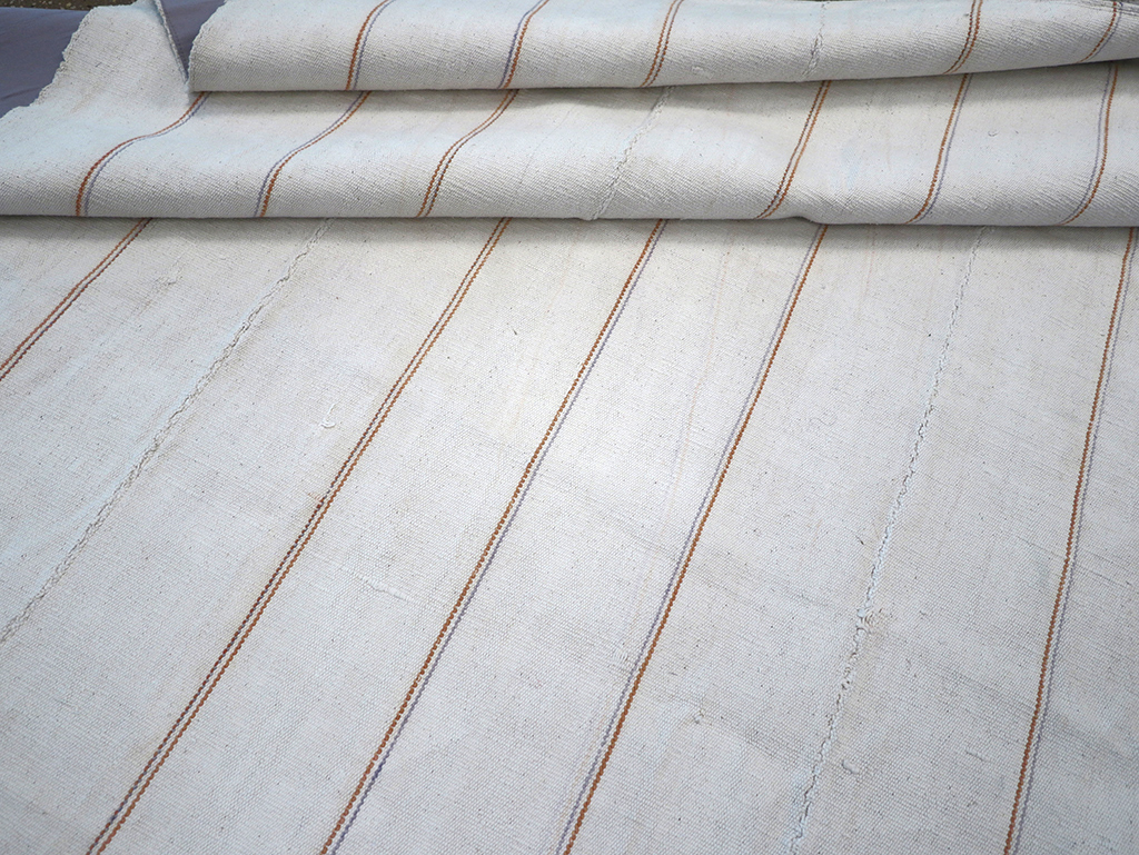 Vintage Persian Flatweave Kilim Room Size Carpet, No.32433 - Galerie Shabab