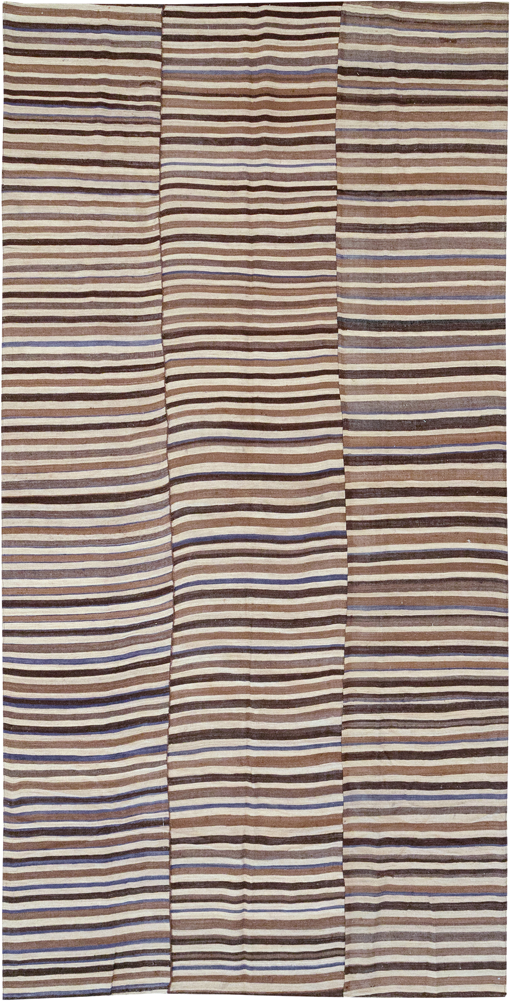 Vintage Persian Flatweave Kilim Gallery Carpet, No.32437 - Galerie Shabab