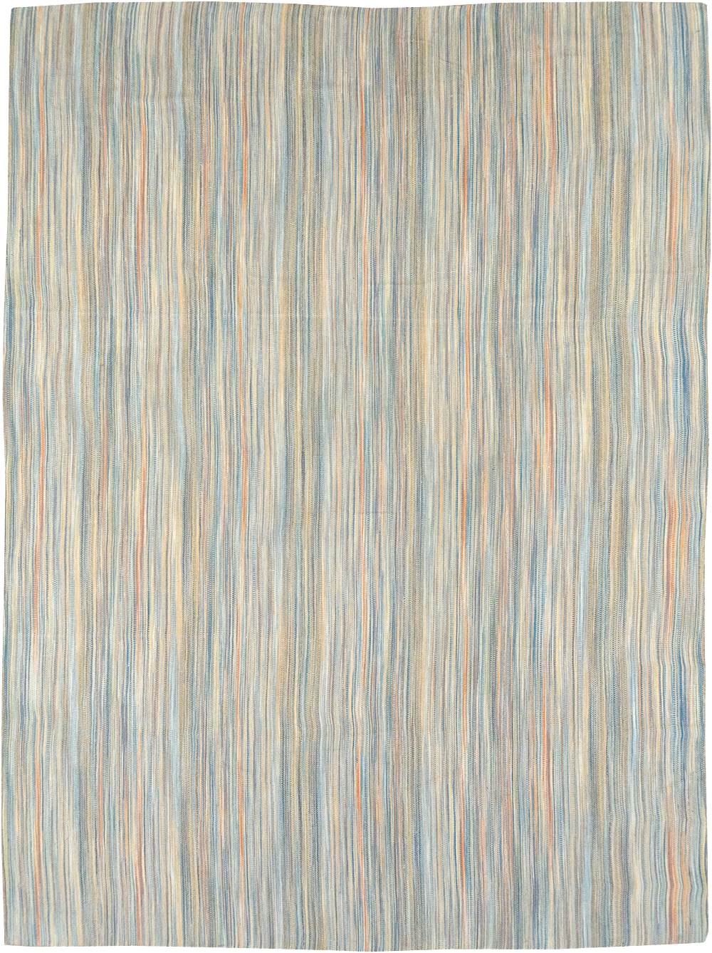 Modern Turkish Flatweave Kilim Room Size Carpet, No.32453 - Galerie Shabab