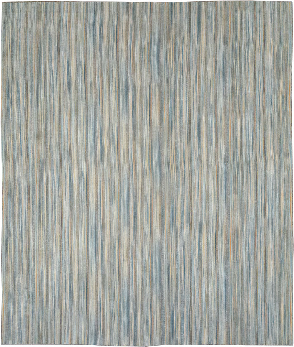 Modern Turkish Flatweave Kilim Large Carpet, No.32454 - Galerie Shabab