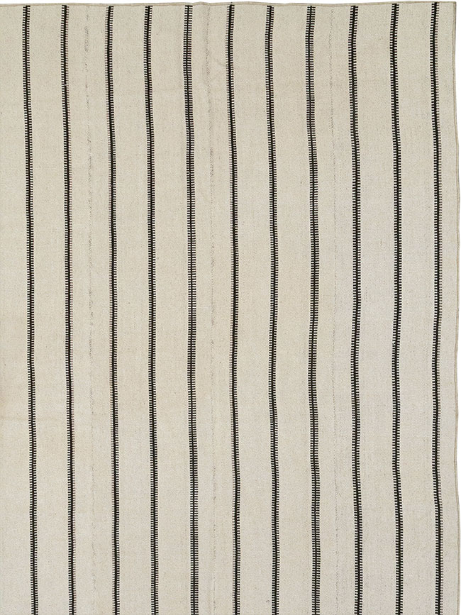 Modern Turkish Flatweave Kilim Large Carpet, No.32460 - Galerie Shabab