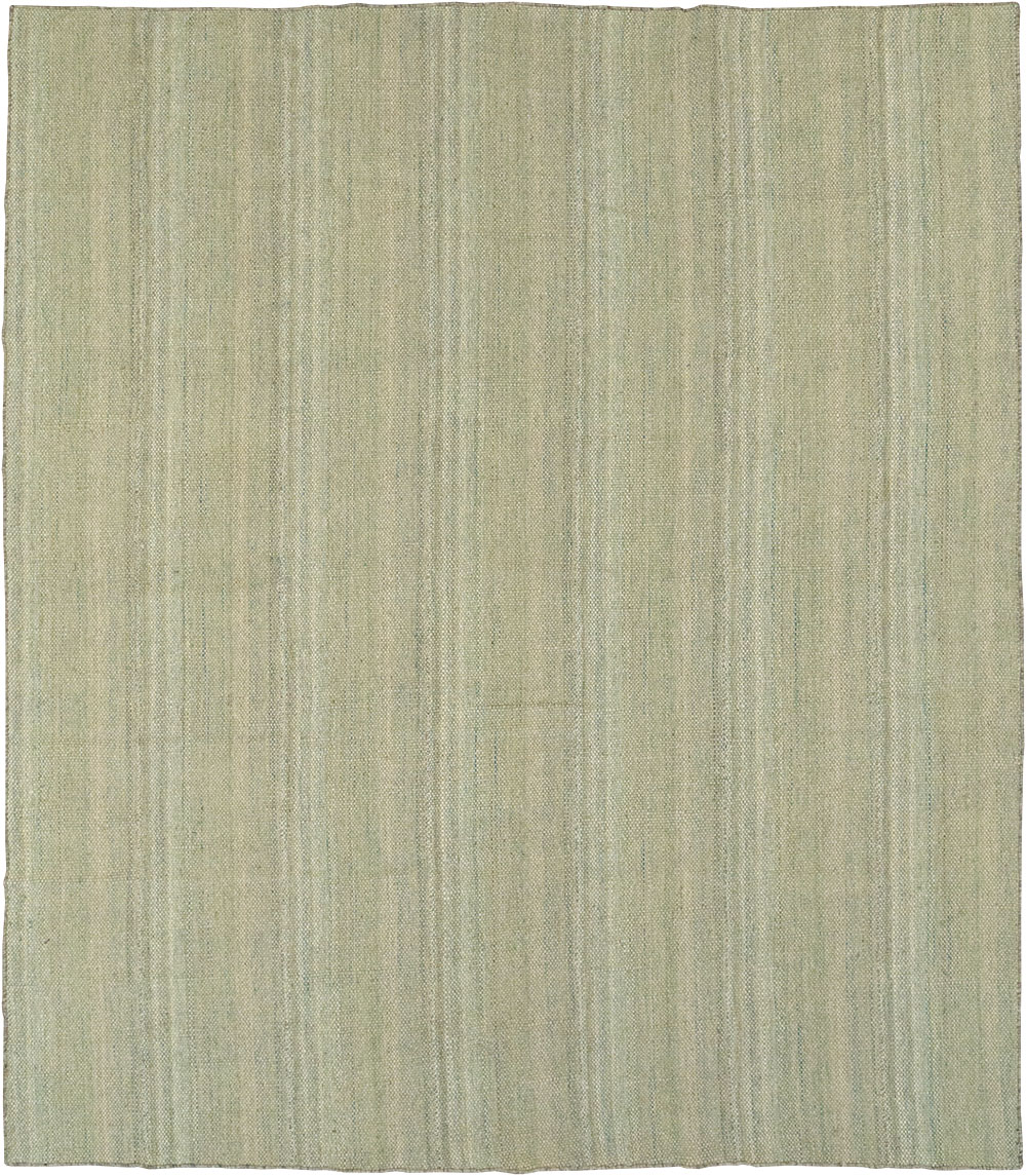 Modern Persian Flatweave Kilim Room Size Carpet, No.32464 - Galerie Shabab
