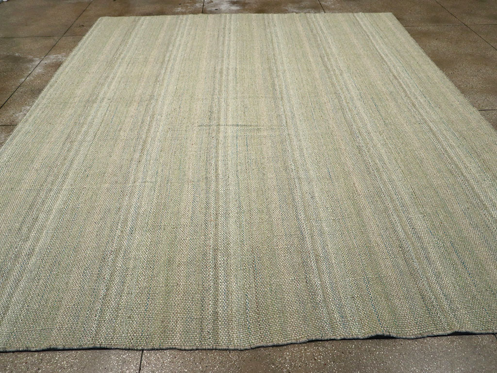 Modern Persian Flatweave Kilim Room Size Carpet, No.32464 - Galerie Shabab