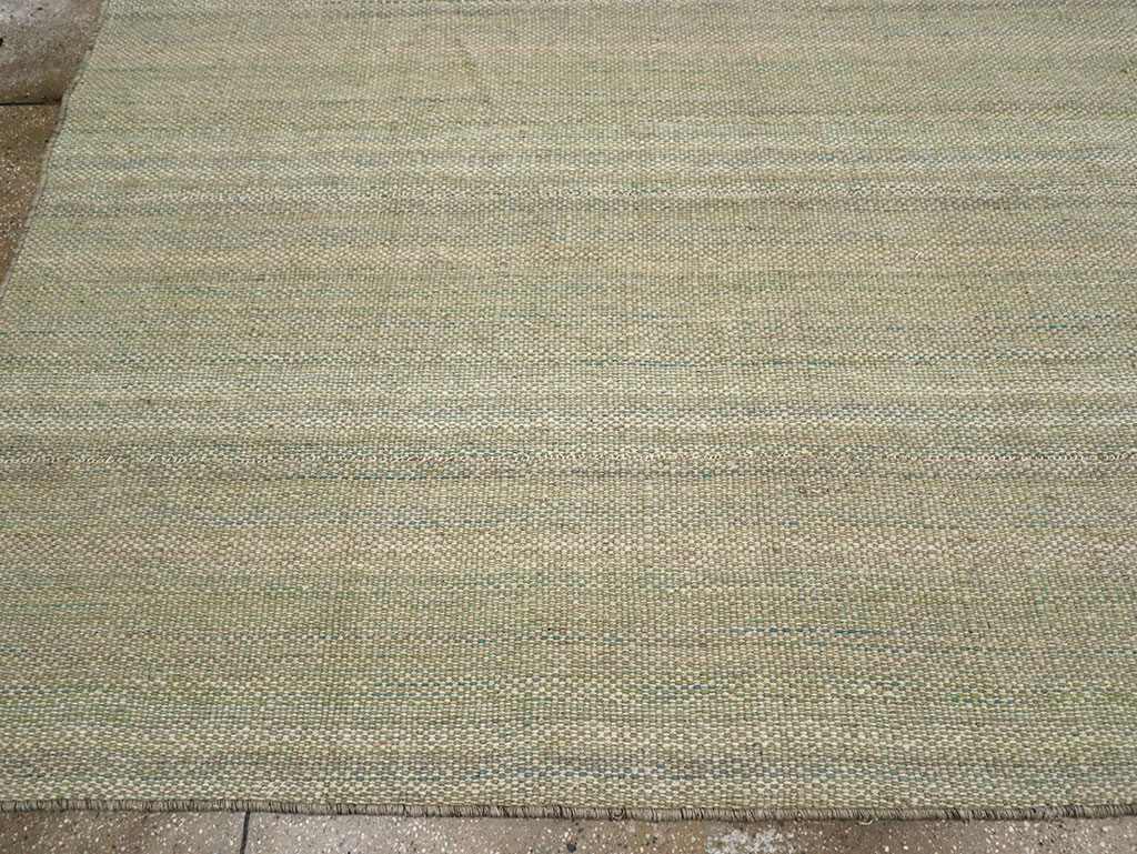 Modern Persian Flatweave Kilim Room Size Carpet, No.32464 - Galerie Shabab