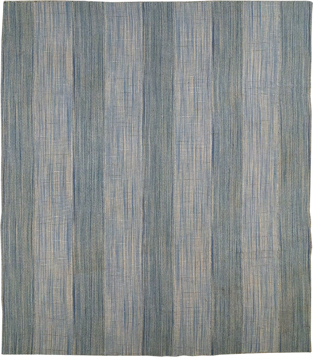Modern Persian Flatweave Kilim Large Carpet, No.32467 - Galerie Shabab