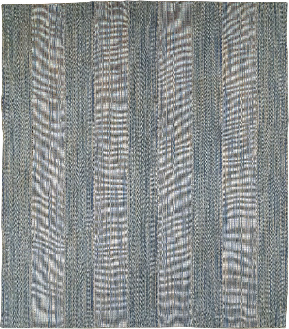 Modern Persian Flatweave Kilim Large Carpet, No.32467 - Galerie Shabab