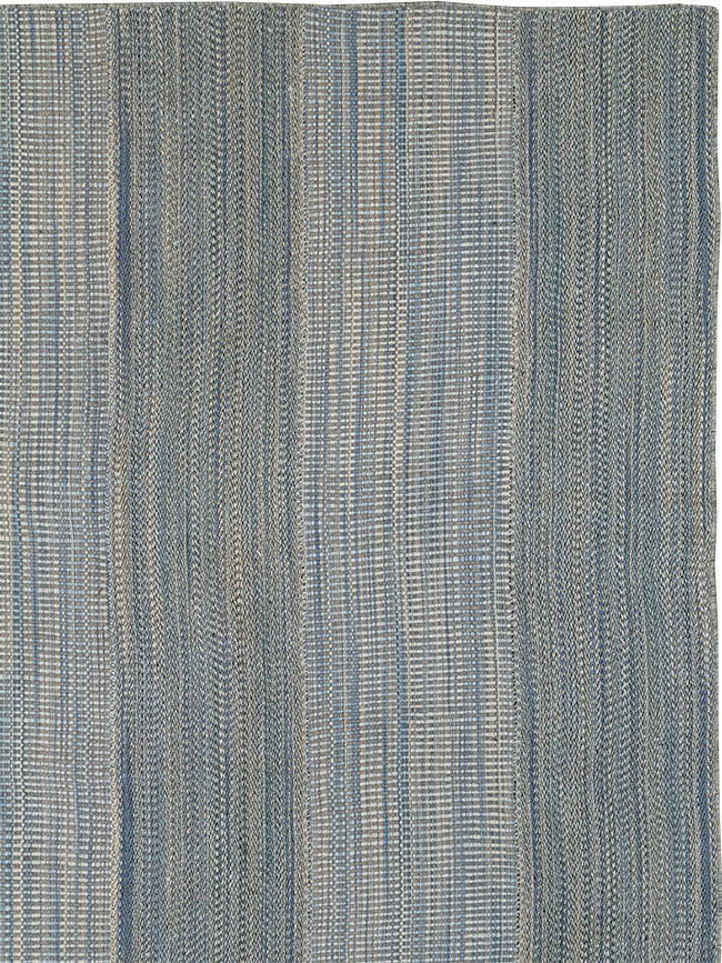 Modern Persian Flatweave Kilim Large Carpet, No.32467 - Galerie Shabab