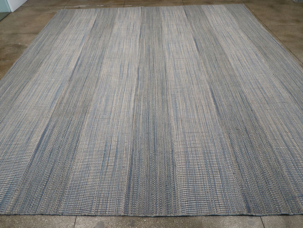 Modern Persian Flatweave Kilim Large Carpet, No.32467 - Galerie Shabab