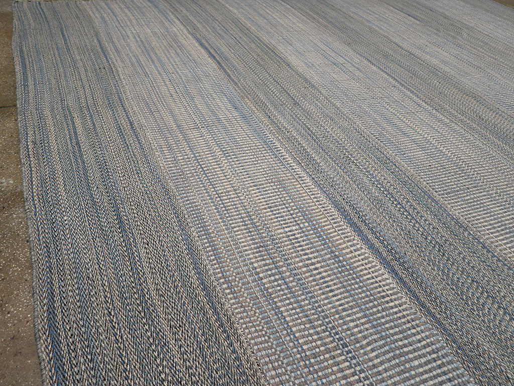 Modern Persian Flatweave Kilim Large Carpet, No.32467 - Galerie Shabab