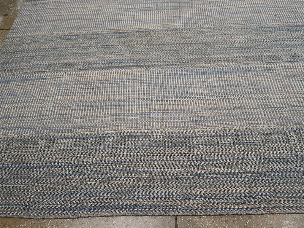 Modern Persian Flatweave Kilim Large Carpet, No.32467 - Galerie Shabab