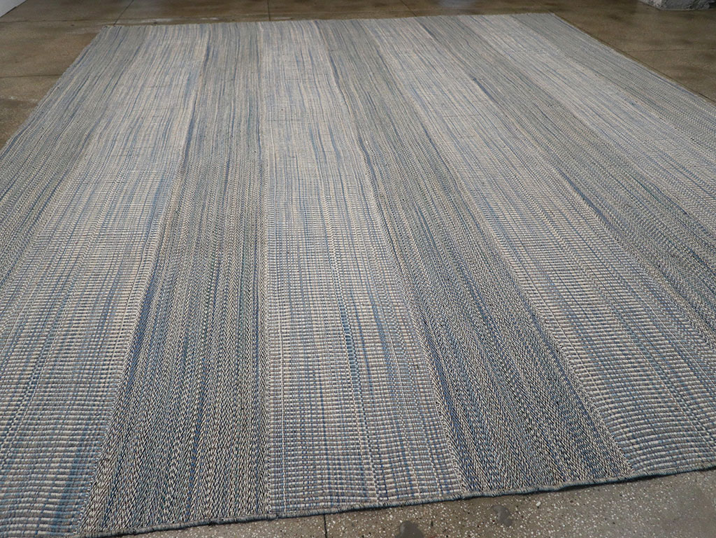 Modern Persian Flatweave Kilim Large Carpet, No.32467 - Galerie Shabab