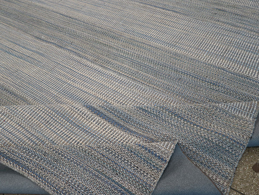 Modern Persian Flatweave Kilim Large Carpet, No.32467 - Galerie Shabab