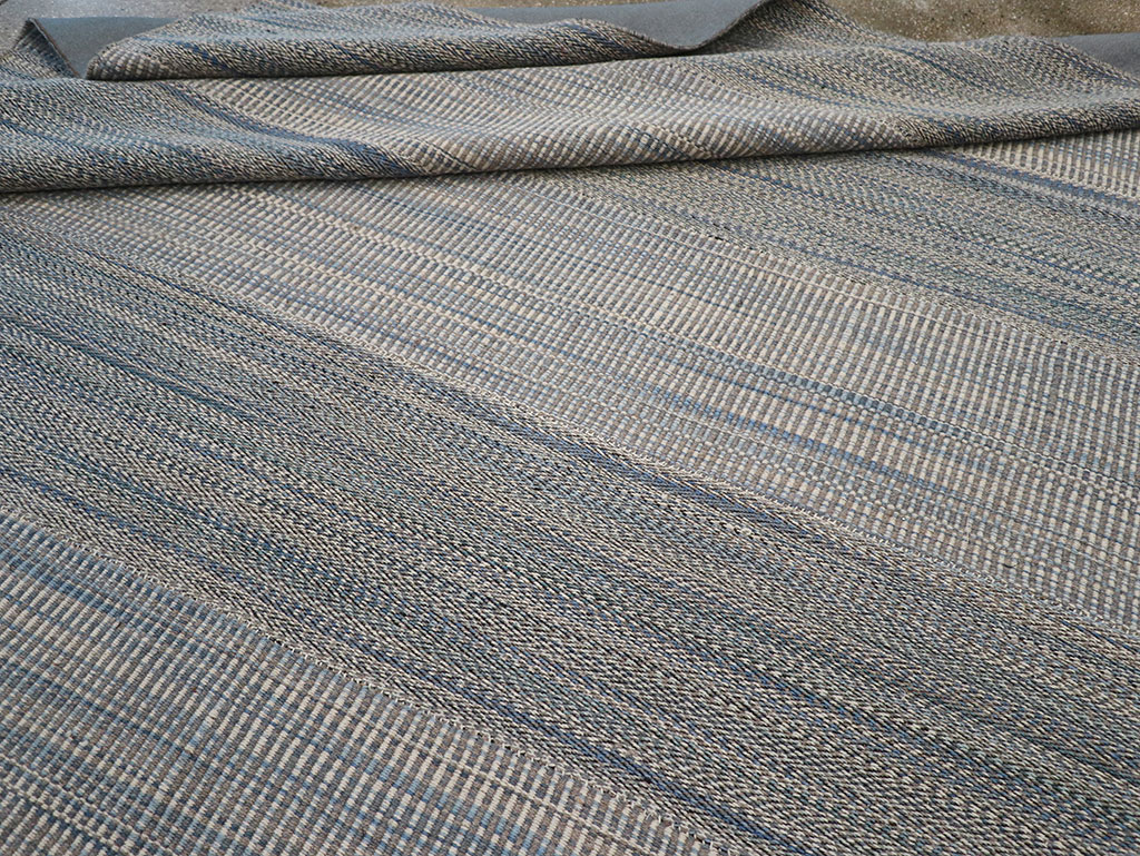 Modern Persian Flatweave Kilim Large Carpet, No.32467 - Galerie Shabab