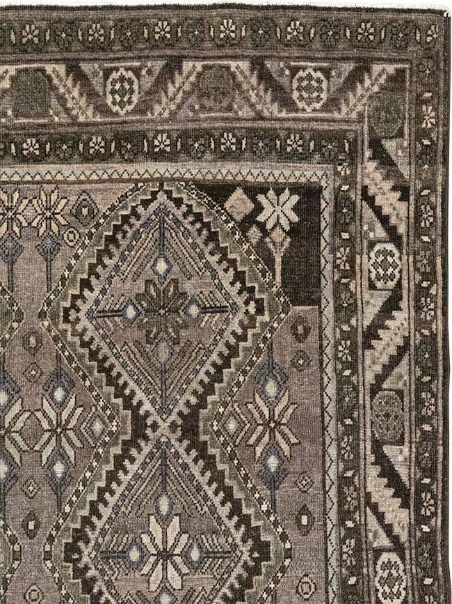 Vintage Persian Afshar Gallery Carpet, No.32469 - Galerie Shabab