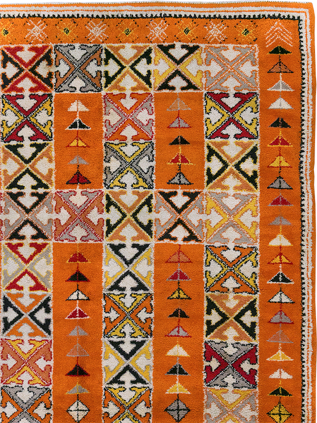 Vintage Moroccan Large Room Size Carpet, No.32470 - Galerie Shabab
