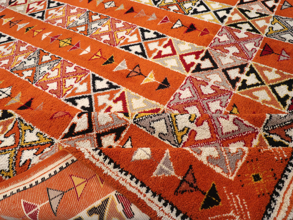 Vintage Moroccan Large Room Size Carpet, No.32470 - Galerie Shabab