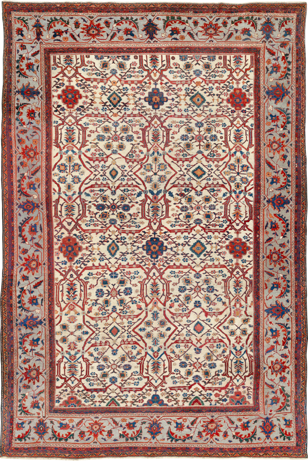 Antique Persian Sultanabad Large Carpet, No.32472 - Galerie Shabab