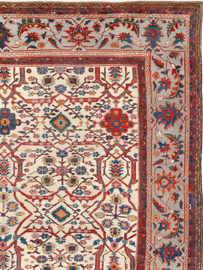 Antique Persian Sultanabad Large Carpet, No.32472 - Galerie Shabab