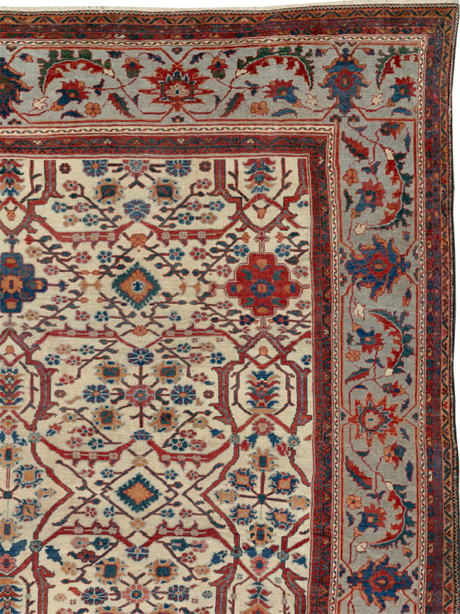Antique Persian Sultanabad Large Carpet, No.32472 - Galerie Shabab