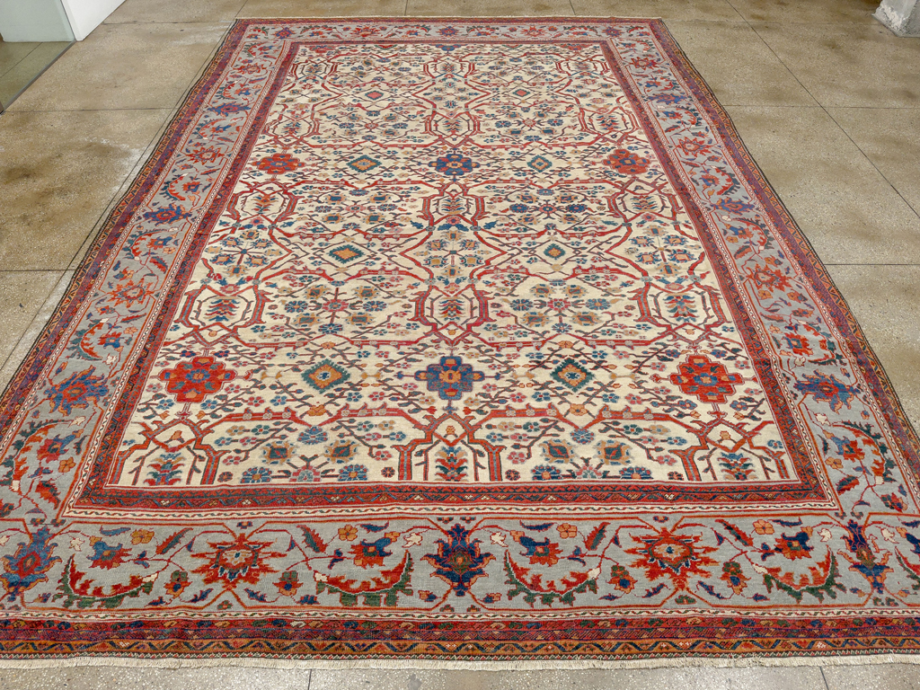 Antique Persian Sultanabad Large Carpet, No.32472 - Galerie Shabab