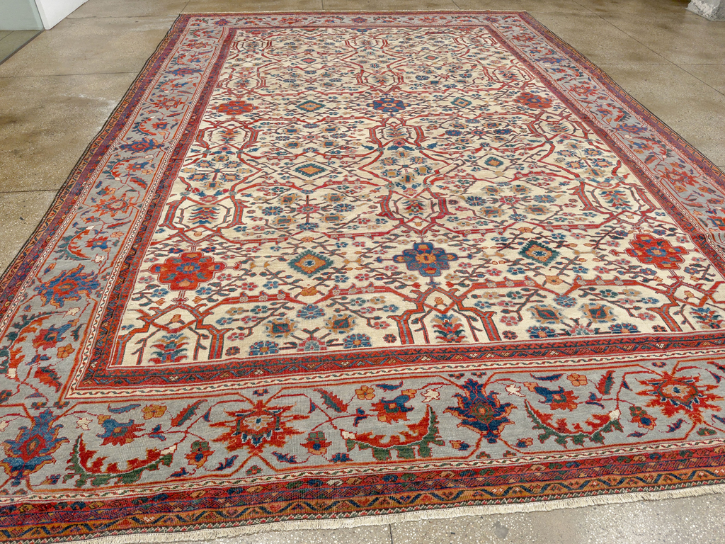 Antique Persian Sultanabad Large Carpet, No.32472 - Galerie Shabab