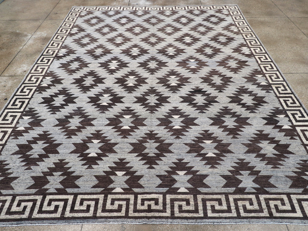 Modern East Turkestan Khotan Room Size Carpet, No.32479 - Galerie Shabab