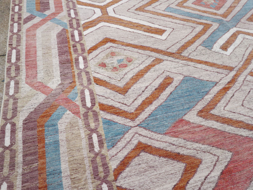 Modern East Turkestan Khotan Room Size Carpet, No.32481 - Galerie Shabab