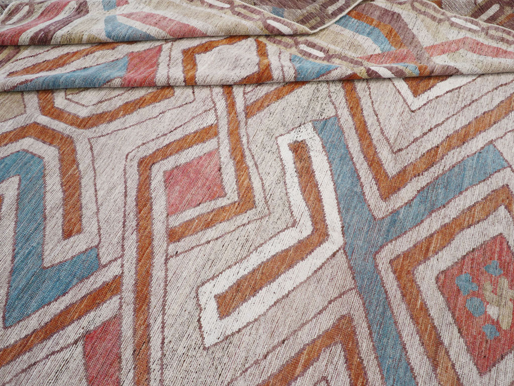 Modern East Turkestan Khotan Room Size Carpet, No.32481 - Galerie Shabab