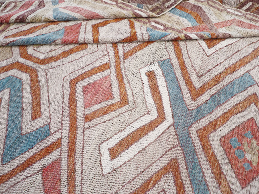 Modern East Turkestan Khotan Room Size Carpet, No.32481 - Galerie Shabab