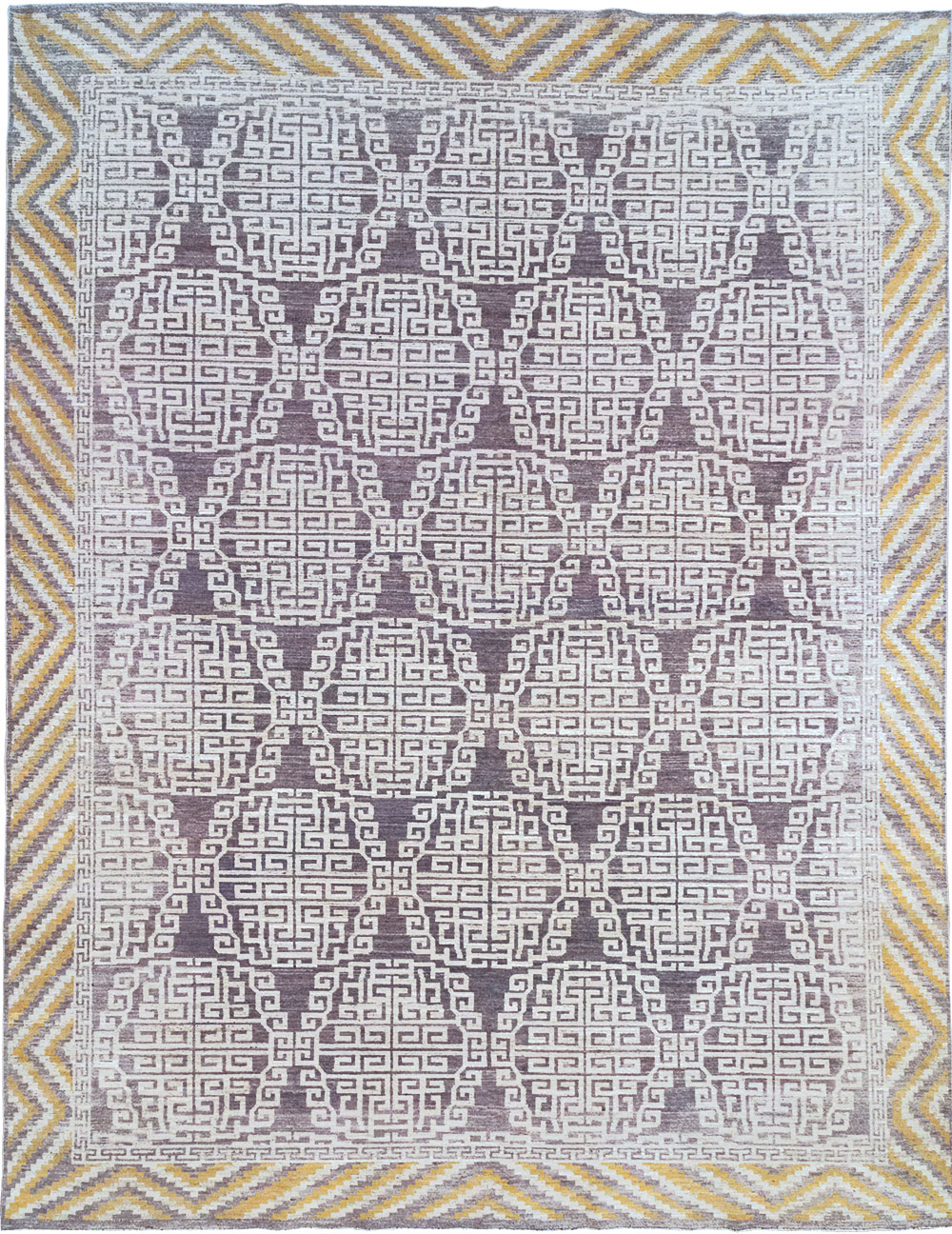 Modern Khotan Carpet, No.32482 - Galerie Shabab