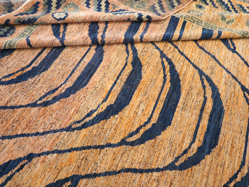 Modern East Turkestan Khotan Room Size Carpet, No.32484 - Galerie Shabab