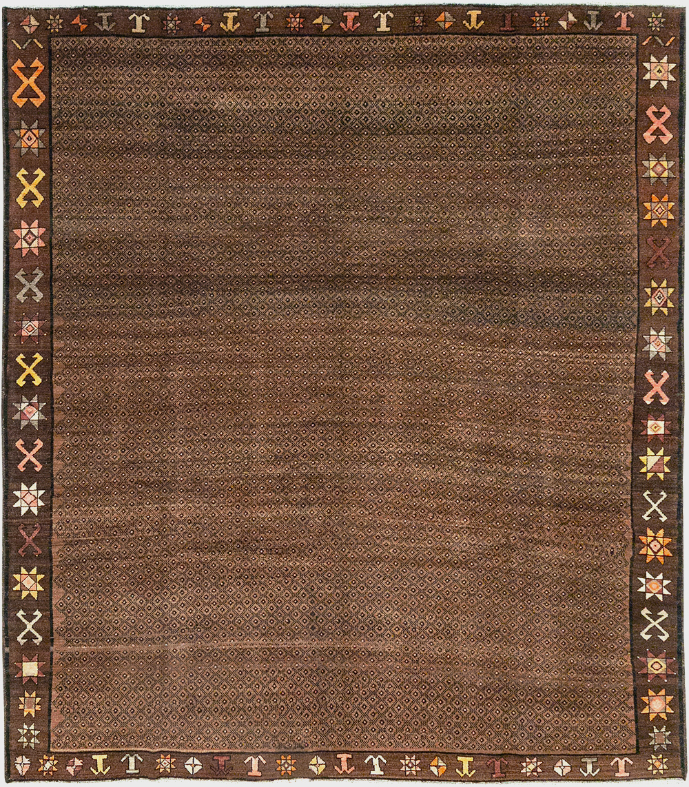 Vintage Turkish Anatolian Room Size Carpet, No.32493 - Galerie Shabab