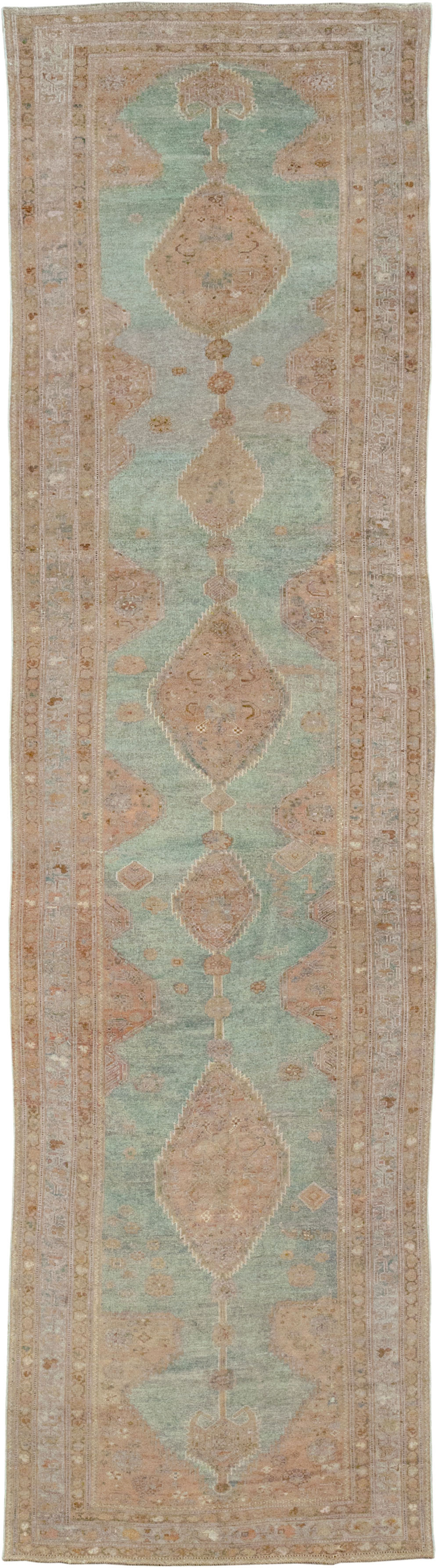 Antique Persian Kurdish Long Runner, No.32500 - Galerie Shabab