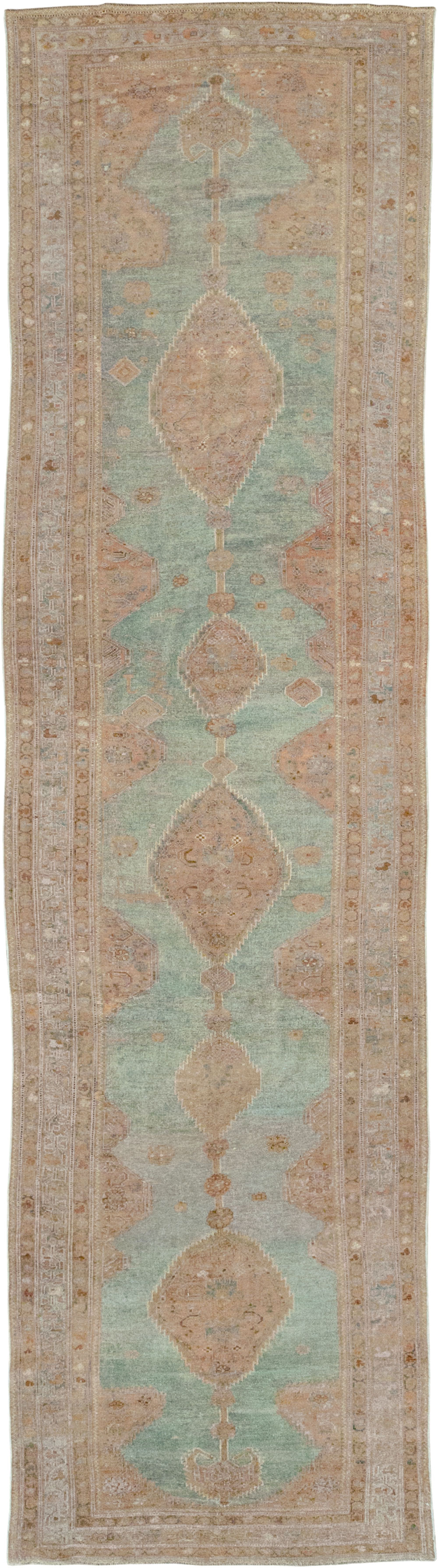 Antique Persian Kurdish Long Runner, No.32500 - Galerie Shabab