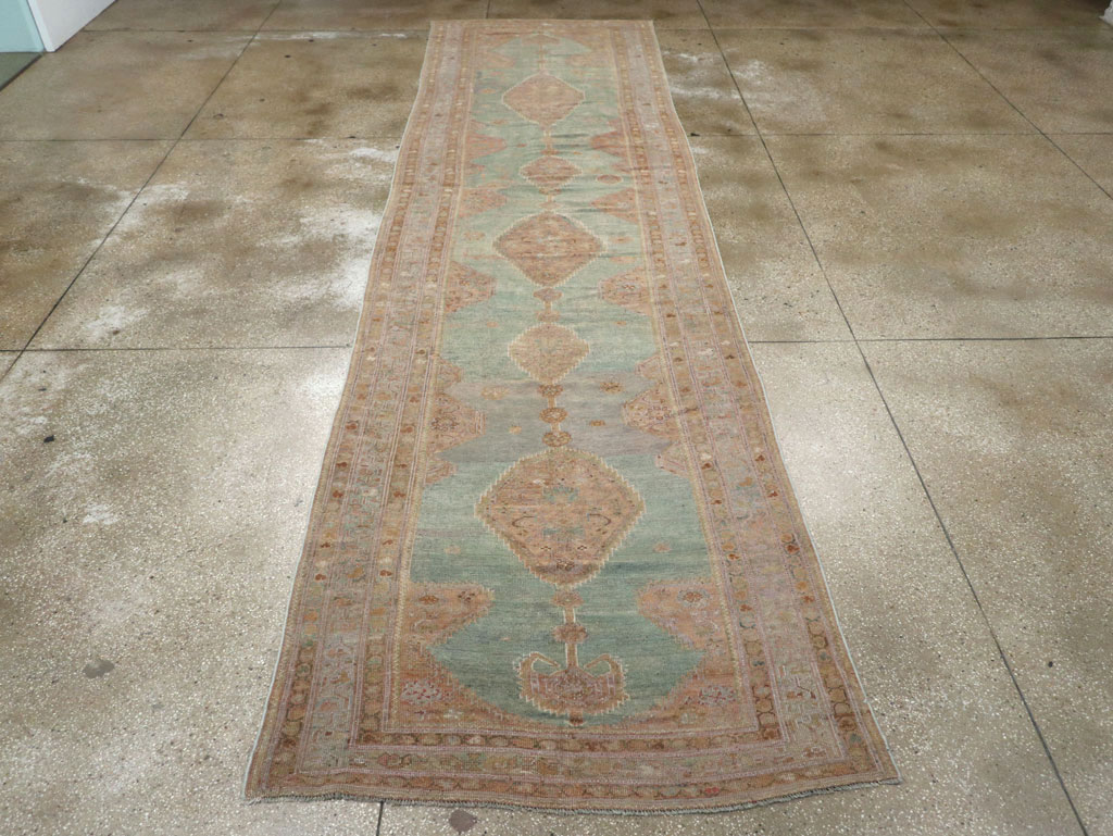 Antique Persian Kurdish Long Runner, No.32500 - Galerie Shabab