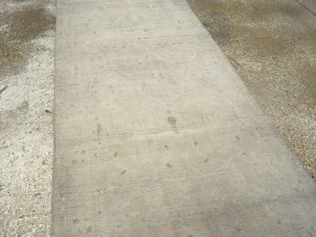 Vintage Persian Tabriz Runner, No.32501 - Galerie Shabab