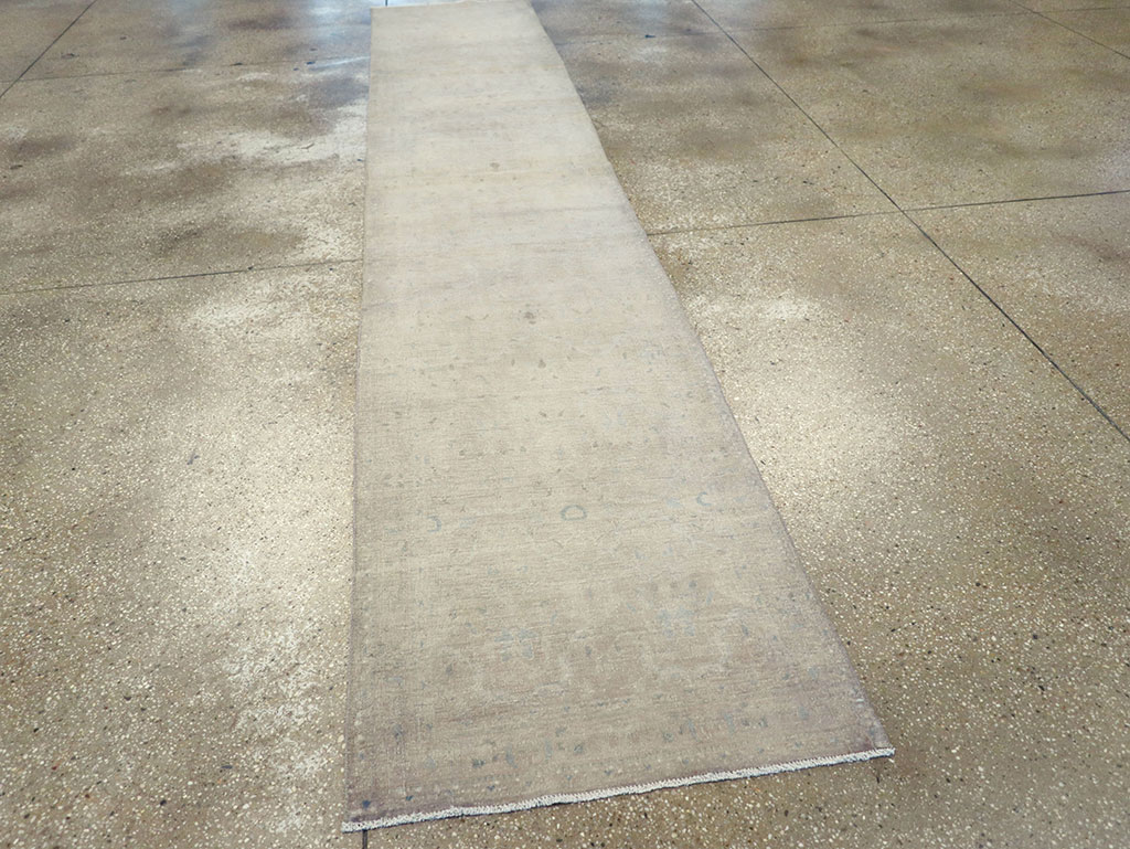 Vintage Persian Tabriz Runner, No.32501 - Galerie Shabab