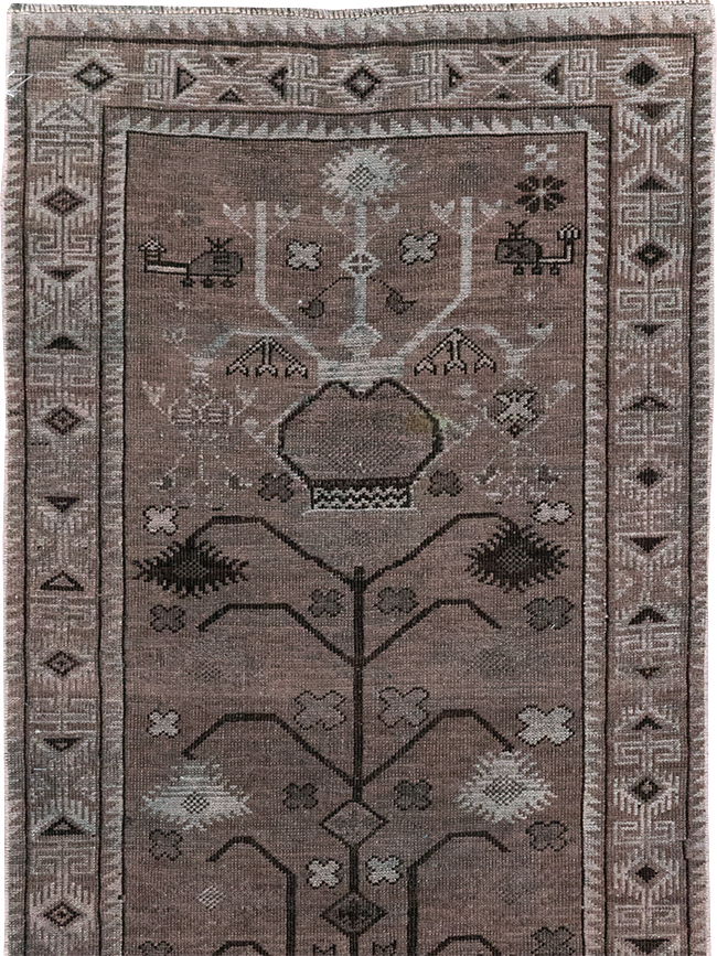 Vintage Turkish Anatolian Long Runner, No.32502 - Galerie Shabab