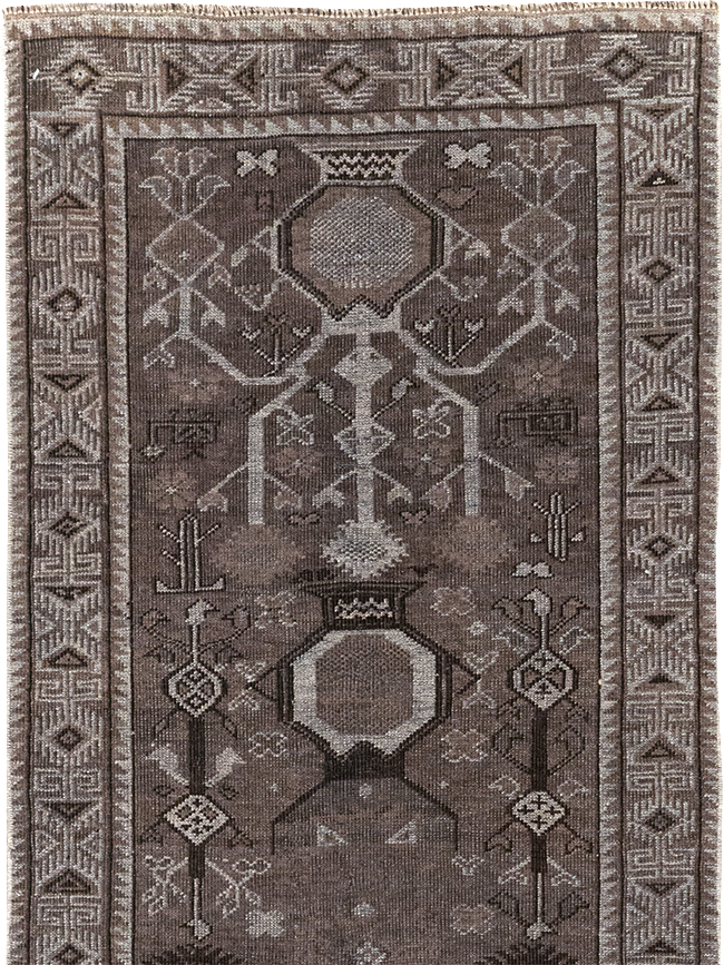 Vintage Turkish Anatolian Long Runner, No.32502 - Galerie Shabab