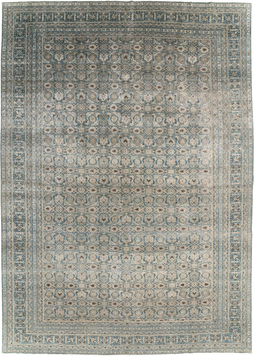 Antique Persian Tabriz Carpet, No.32504 - Galerie Shabab
